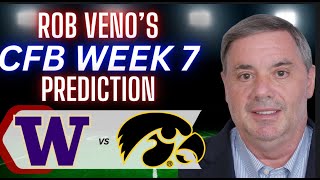 Washington vs Iowa Predictions Picks and Best Bets  College Football Picks Week 7 [upl. by Alegre]