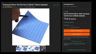 Termopady do PS4 z Allegro [upl. by Engeddi]