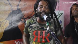 BOUBOU Sa ké Ay Freestyle in Sann é Farin RSA 13052016 [upl. by Hubble]