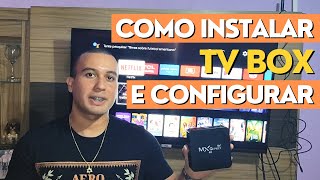 Instalando e Configurando sua TV Box MXQ Pro 4K 5G Guia Passo a Passo [upl. by Tormoria]