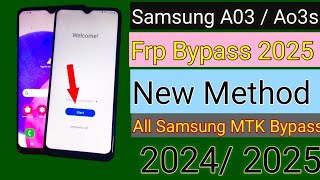 Samsung A03s Frp Bypass  2025  Samsung A03s Frp Bypass Android 13 [upl. by Nuahsor888]