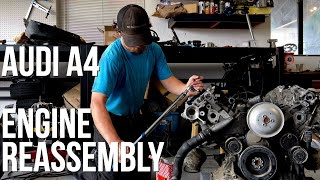 Audi 32 Cylinder Heads and Timing Chains  quotCheapquot A4 PT 2 [upl. by Hgieliak]