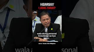 HEARSAY LANG DAW Duterte EJK WarOnDrugs [upl. by Cottle722]