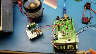 Testing hair dryer motor on 12v and 24v with PWM [upl. by Nyl]