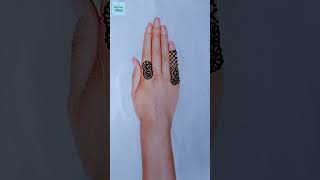 mehndi ideas latest mehndi trends simple beautiful mehndi easy back hand mehndi design [upl. by Friday523]