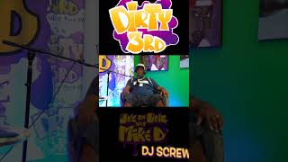 OG Stick 1 From the SUC compares DJ Screw to SPOTIFY ripdjscrew [upl. by Ytsirk]