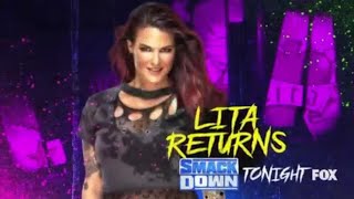 Lita Returns and attacks Charlotte Flair Full Segment [upl. by Enelcaj]