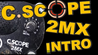 CScope CS2MX Metal Detector Introduction video [upl. by Mcnutt]