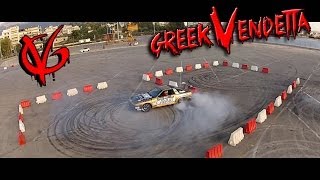 Gymkhana 7 City Drift Race  KTM vs SUPRA vs EVO 9 vs ENERGY KART vs KORRES P4 Greek Vendetta [upl. by Leasim205]