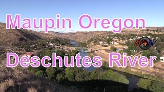 Maupin OregonDeschutes RiverScenic CliffsViews RVerTV [upl. by Enyahc524]