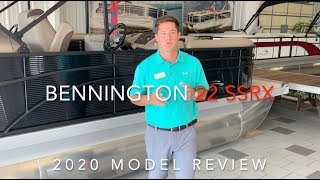 Bennington 22 SSRX SX Series 2020 Model Reivew [upl. by Denn]