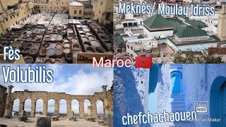 Fès Chefchaouen et Volubilis Découvrez un Maroc Authentique Loin de Marrakech le Trop Touristique [upl. by Laertnom]