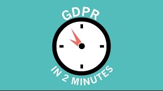 Everything You Need to Know About GDPR In 2 Minutes [upl. by Gawain291]