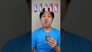 Eating various Milik chocolates chocolate mukbang food satisfying shortfeed [upl. by Maro689]