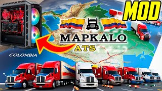 Instala Mapa MAPKALO 152 PC💻 Mod 💲Dinero💲sin BUGS❌ American Truck Simulator [upl. by Esil]