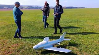 3DLabPrint Sabre Maiden flight [upl. by Columbine362]