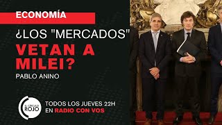 🔴 ECONOMÍA Pablo Anino  ¿Los “mercados” vetan a Milei [upl. by Richara]