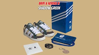 BAPE x adidas N Shadow Green [upl. by Ran933]