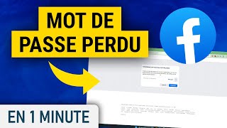 Retrouver son mot de passe facebook perdu [upl. by Einnej]