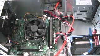 Dell Optiplex 390 Install Replace Upgrade Change RAM [upl. by Birkner]