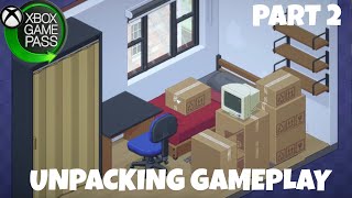 Lets Unpack Unpacking Gameplay Walkthrough Part 2 4K 60FPS [upl. by Nosittam]