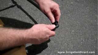 How To Install a Drip Irrigation DirectLoc Elbow [upl. by Akerley]