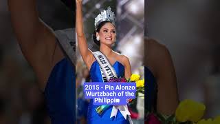 Discover the Most Beautiful Miss Universe Winners from 2010 to 2024 [upl. by Sims]