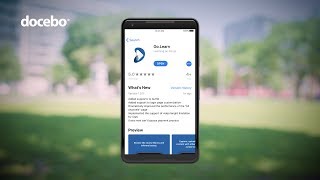 Learn OnTheGo with Docebos Mobile Learning App [upl. by Nnad]