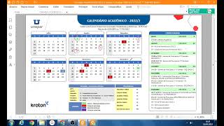 CALENDÁRIO ACADÊMICO DA UNIVERSIDADE UNOPAR 20222 SEGUNDO SEMESTRE [upl. by Lough]