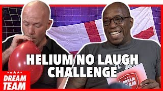 HELIUM CHALLENGE WORLD CUP EDITION  With Alan Shearer and Ian Wright [upl. by Adriana]