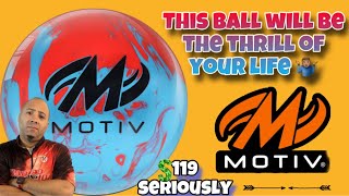 Motiv Max Thrill Solid Bowling Ball Review  Bad Bad Bowling 101 [upl. by Anawt959]