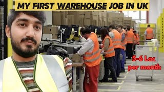 International student doing Warehouse job 🇬🇧How to find jobs in UK [upl. by Covell]