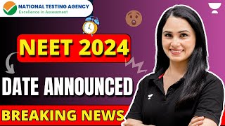 BIG ANNOUNCEMENT EXAM DATES ANNOUNCED FOR NEET 2024 JEE 2024 AND CUET 2024  Dr Gargi Singh [upl. by Garson310]