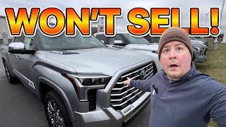 The Toyota Tundra They Are Having A TOUGH TIME Selling [upl. by Adas]