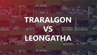 Round 12 Highlights  Traralgon v Leongatha [upl. by Nylanaj]