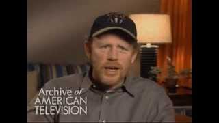 Ron Howard on quotRichie Cunninghamquot and quotFonziequot from Happy Days  EMMYTVLEGENDSORG [upl. by Ahsemac]