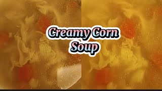 How Easy To Cook Sweet Corn Cream Delmonte with egg Easy home Cooking souprecipe corn foodlover [upl. by Haikezeh]