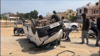 Diu Gandhipara ma ECO Gadi ane Auto Rickshaw vache Akasmat shakilkashmani news [upl. by Inig]