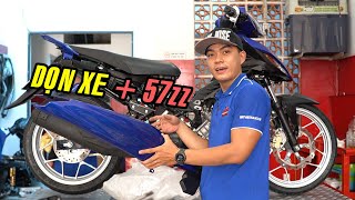 Dọn Exciter 135 5s kỷ niệm gần bằng tiền mua xe mới  57zz test ride [upl. by Corel]