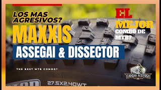 REVIEW  Cubiertas MAXXIS Dissector y ASSEGAI 🔥🤘 [upl. by Kcir567]