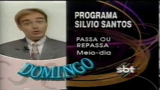 Chamada Passa ou Repassa  SBT 1993 [upl. by Albur]