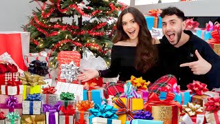 Insane Christmas Gifts Opening with my Girlfriend [upl. by Oinota]