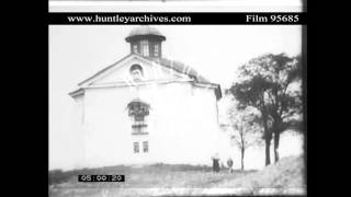 Religious Procession in Ruthenia 1920s Archive film 95685 [upl. by Moira]