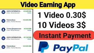 Minimum Withdraw 03 Only 🤑 New PayPal Cash Earning App 2024  Earn PayPal Money Upto 9 Daily 🔥 [upl. by Libb]