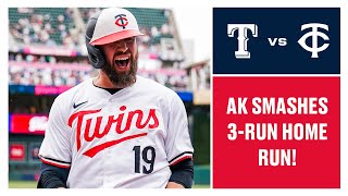 Rangers vs Twins Game Highlights 52524  MLB Highlights [upl. by Perrin]