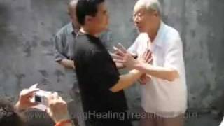 Bagua qi projection 94 years old master [upl. by Shien]