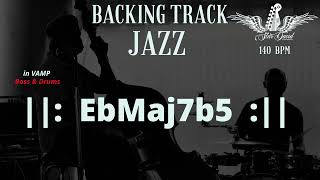 Backing Track Jazz in Ebmaj7b5 Vamp [upl. by Colyer857]