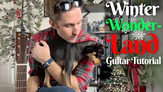 Winter Wonderland Guitar Tutorial  Guitar Lessons with Stuart [upl. by Blinny]