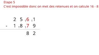 Starbuzzz Maths  Soustractions posées 1 [upl. by Larsen]