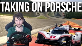 Trying To Beat Porsches Spa Record In Their 919 Evo [upl. by Fulvi379]